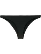 Solid & Striped Plain Bikini Bottom - Black