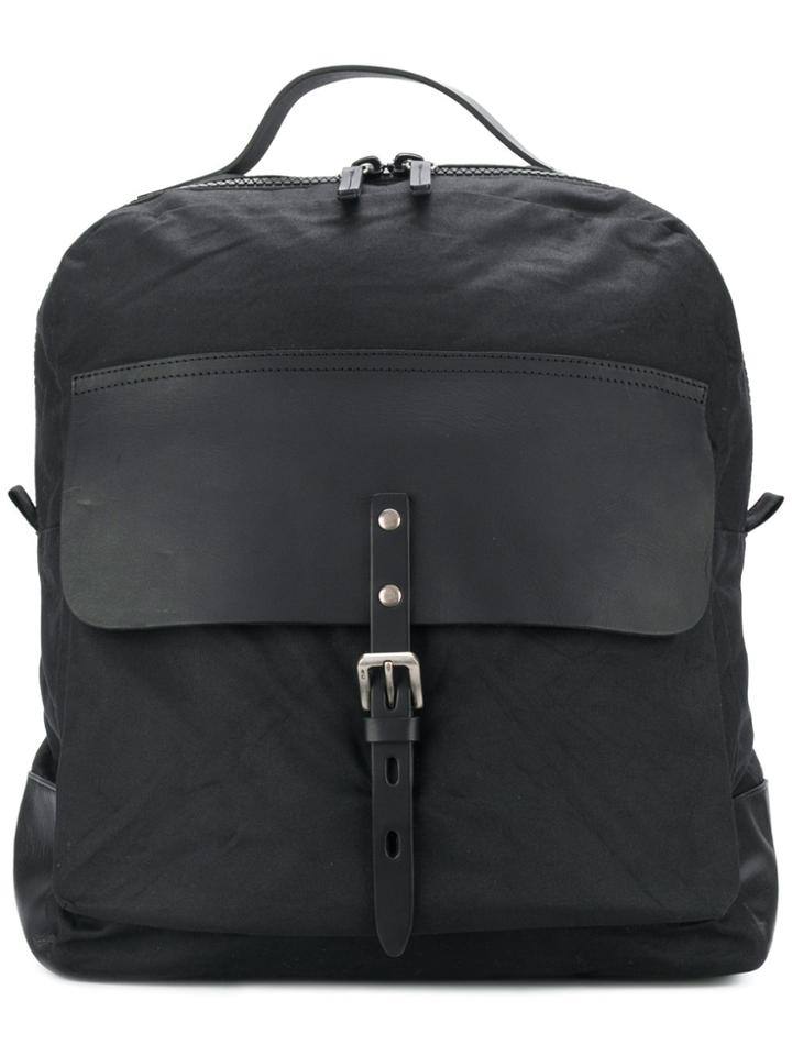 Ally Capellino Ian Waxy Backpack - Black