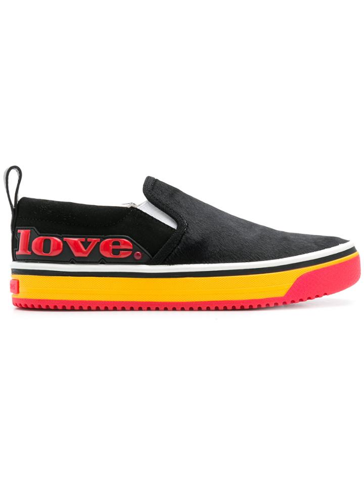 Marc Jacobs Love Mercer Slip-on Sneakers - Black