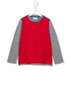 Fendi Kids Raised Logo Sweatshirt