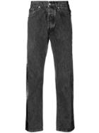 Misbhv Side Stripe Jeans - Black