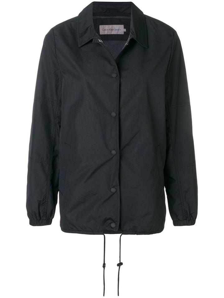 Calvin Klein Jeans Buttoned Jacket - Black