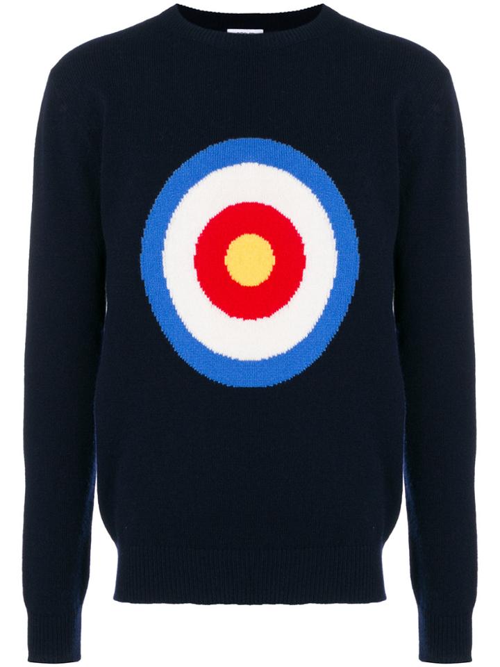 Circled Be Different Kingfisher Jumper - Blue