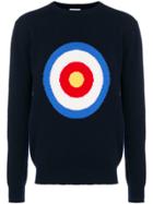 Circled Be Different Kingfisher Jumper - Blue