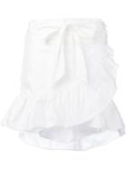 Isabel Marant - Aurora Mini Skirt - Women - Silk/polyamide - 36, White, Silk/polyamide