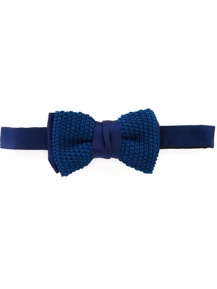 Lanvin Layered Bow Tie