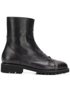 Fabiana Filippi Lace-up Ankle Boots - Black