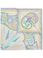 Emilio Pucci Abstract Print Scarf - Neutrals