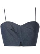 Le Lis Blanc Top Faixa Vick - Blue