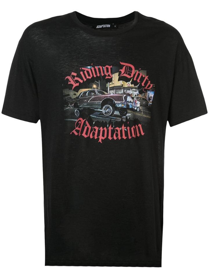 Adaptation Riding Dirty T-shirt - Black