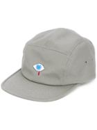 Undercover Embroidered Eye Cap - Grey