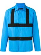 Craig Green Contrast Panel Shirt - Blue