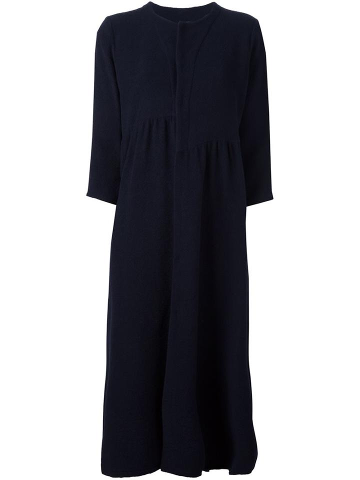 Y's Asymmetric Panel Coat