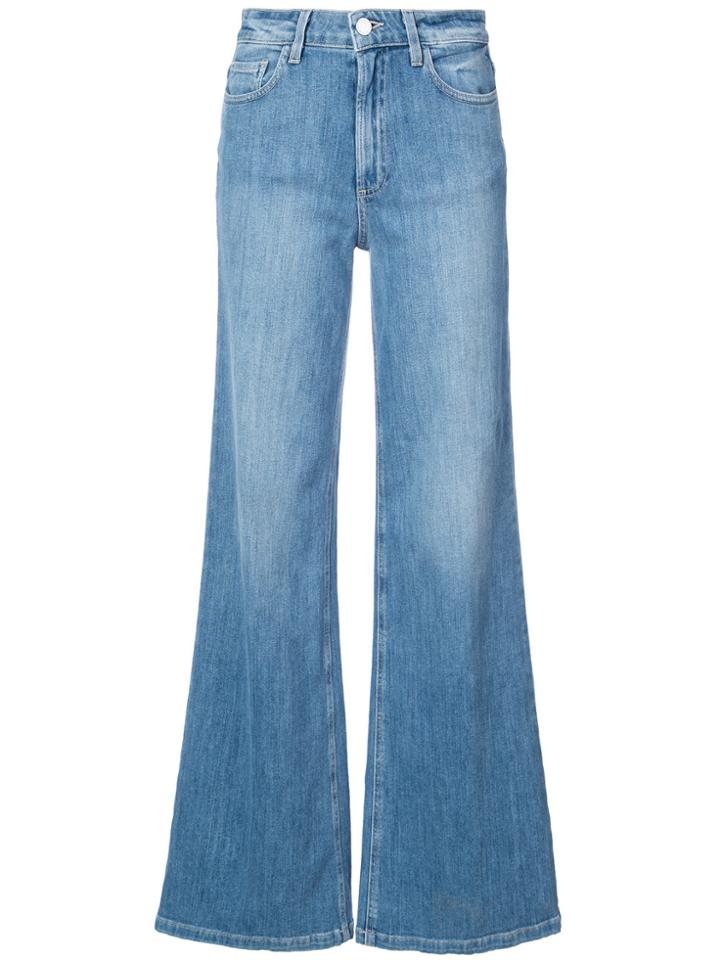 Paige Classic Flared Jeans - Blue