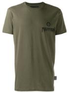 Philipp Plein Statement Logo Print T-shirt - Green