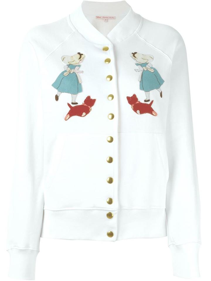 Olympia Le-tan 'alice In Wonderland' Patch Jacket