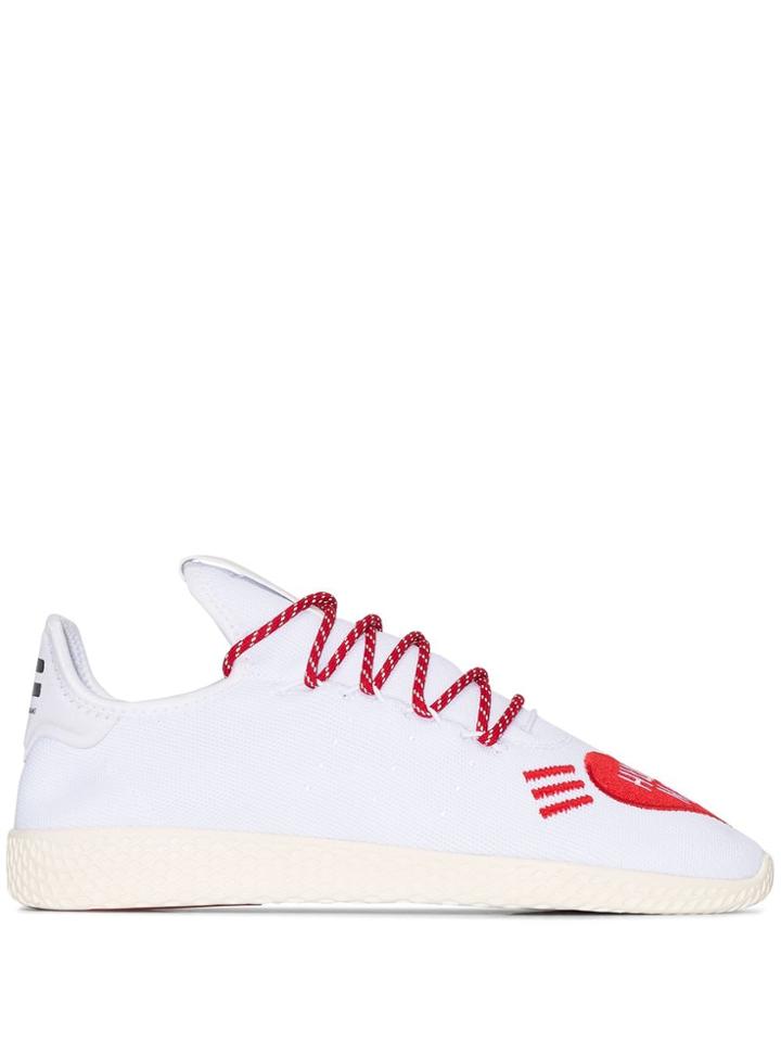 Adidas By Pharrell Williams X Human Made Tennis Hu Sneakers - White