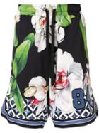 Dolce & Gabbana Orchid Bermuda Shorts - Multicolour