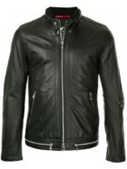 Loveless Round Neck Zip Jacket - Black