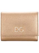Dolce & Gabbana Crystal Dg Wallet - Gold