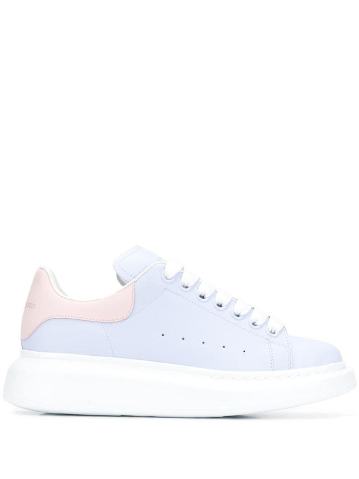 Alexander Mcqueen Oversized Pastel Sneakers - Blue