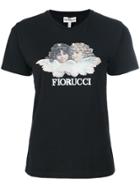 Fiorucci Vintage Angels Print T-shirt - Black