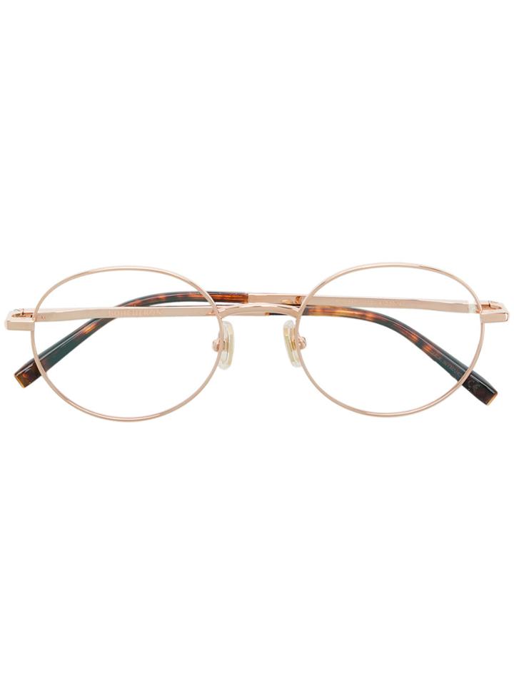 Boucheron Oval Frame Glasses - Metallic