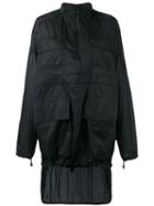 Vera Wang High Low Parka, Women's, Size: Xs/s, Black, Nylon