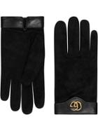 Gucci Double G Gloves - Black