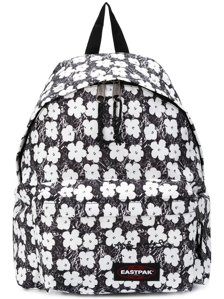 Eastpak Floral Print Backpack - Black