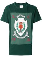 Kent & Curwen Embroidered Crest T-shirt - Green