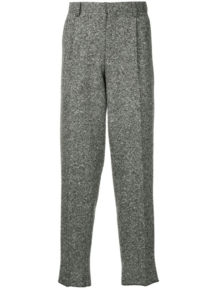 Kolor Melange Tapered Trousers - Grey