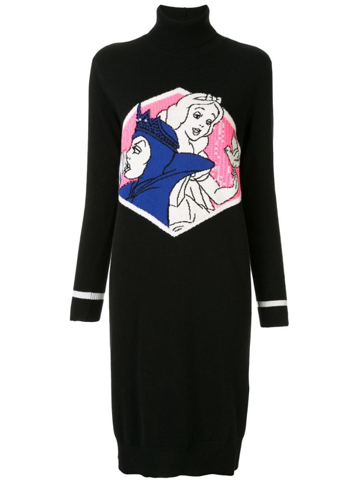 Iceberg Snow White Jumper Dress - Black