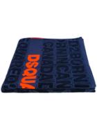 Dsquared2 Logo Print Towel - Blue