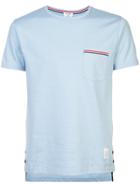 Thom Browne Signature Stripes T-shirt - Blue