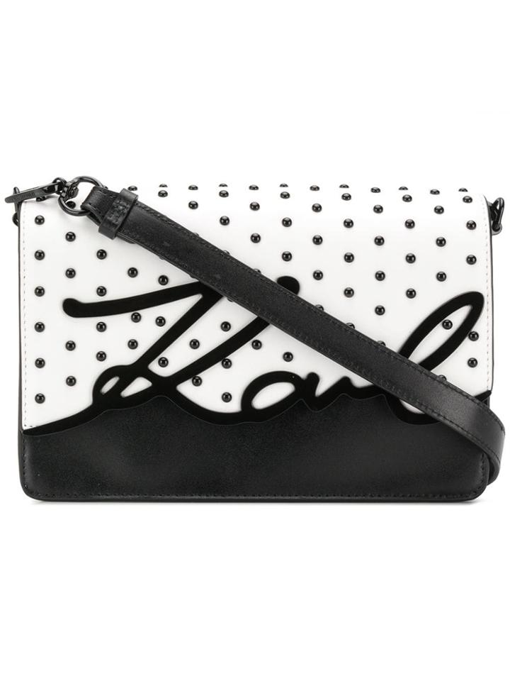 Karl Lagerfeld K/signature Special Shoulder Bag - Black