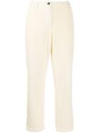 Woolrich Cropped Corduroy Trousers - Neutrals