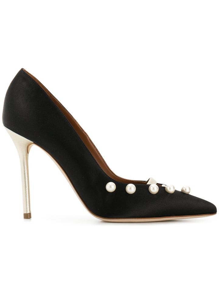 Malone Souliers Zia Embellished Pumps - Black