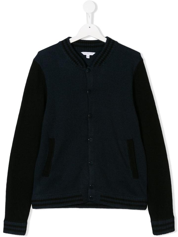Little Marc Jacobs Teen Bomber-style Cardigan - Blue