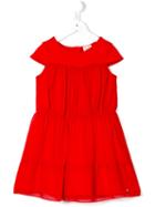 Armani Junior Flared Dress, Girl's, Size: 7 Yrs, Red