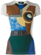 Jean Paul Gaultier Vintage Abstract Print T-shirt - Nude & Neutrals