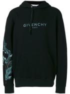 Givenchy Logo Print Hoodie - Black