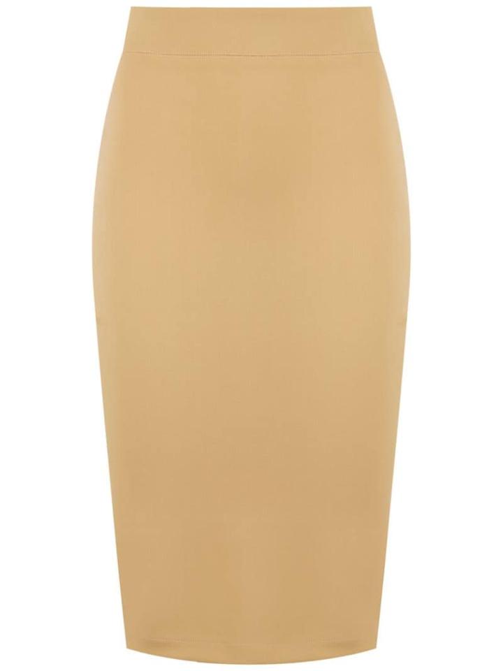 Gloria Coelho Double Tech Skirt - Yellow