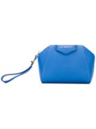 Givenchy - Antigona Clutch - Women - Goat Skin - One Size, Blue, Goat Skin