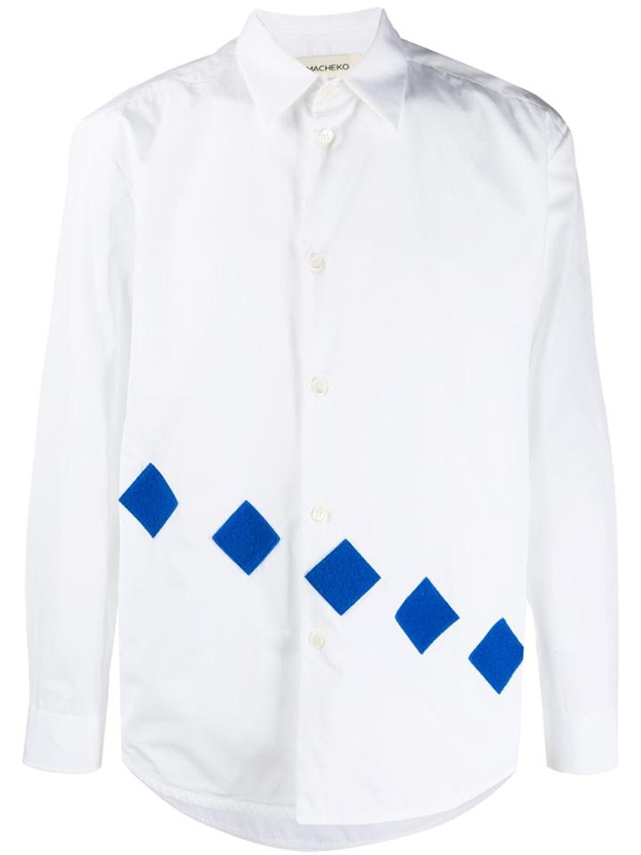Namacheko Appliqué Patch Shirt - White