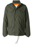 Alpha Industries Padded Zip Pull Coat - Green