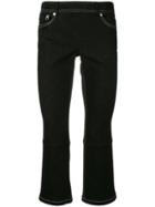 Neil Barrett Cropped Slip-on Jeans - Black