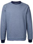 Oliver Spencer Mali Sweatshirt, Men's, Size: Medium, Blue, Cotton