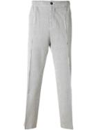 Maison Kitsuné Striped Casual Pants
