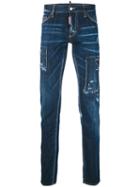 Classic Skinny Jeans - Men - Cotton/polyester - 46, Blue, Cotton/polyester, Dsquared2